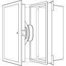 ELA-Wand- und -Deckenlautsprecher zur Unterputzmontage ESP-5U