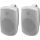 Aktives 2-Wege-Stereo-Lautsprecherboxen-System, 2 x 30 W WALL-05SET/WS
