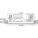 ELA-Hi-Fi-Wand- und -Deckenlautsprecher ESP-15/WS