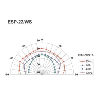 ELA-Hi-Fi-Wand- und -Deckenlautsprecher ESP-22/WS