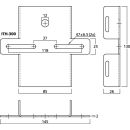 Masthalterungsset ITH-300