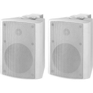 Aktives 2-Wege-Stereo-Lautsprecherboxen-System, 2 x 20 W MKA-50SET/WS