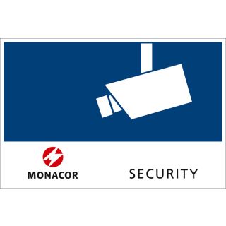 Aufkleber „SECURITY”, außenklebend CCTV-LABL/OS