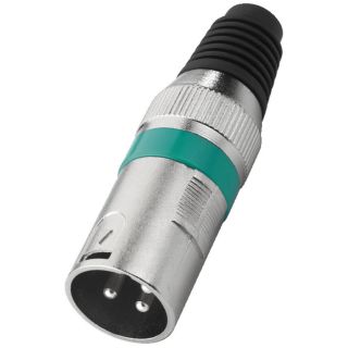 XLR-Stecker, 3-polig XLR-207P/GN