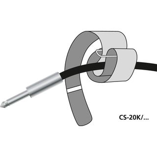 Klettkabelbinder CS-20K/BL