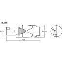 NEUTRIK-SPEAKON-Stecker NL-2FX