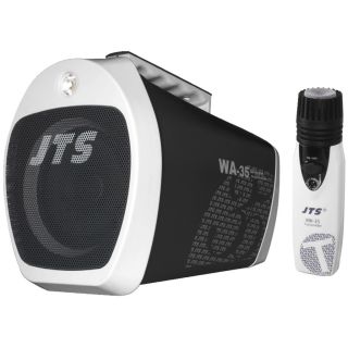 Transportables MP3-FM-Verstärkersystem mit Funkmikrofon WA-35