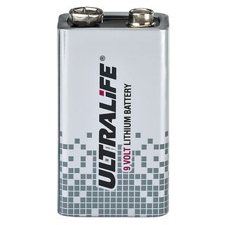 9-V-Lithium-Blockbatterie, High-Energy ULTRALIFE