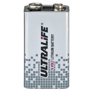 9-V-Lithium-Blockbatterie, "High-Energy" ULTRALIFE