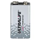 9-V-Lithium-Blockbatterie, High-Energy ULTRALIFE