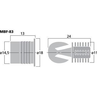LS-Rahmendbel-Set MBF-83