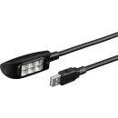 LED-Schwanenhalsleuchte GNL-300USB