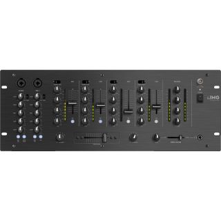6-Kanal-Stereo-DJ-Mischpult MPX-44/SW