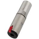 NEUTRIK-Adapter XLR-Stecker/6,3-mm-Stereo-Klinkenbuchse...