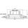 LED-Einbaustrahler, rund und flach, 5 W LDSR-755C/WWS