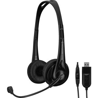 Professioneller Stereo-Kopfhörer mit Elektret-Bügelmikrofon BH-010USB