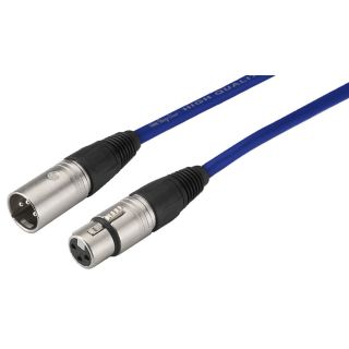 XLR-Kabel MECN-1000/BL