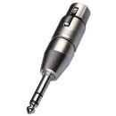 NEUTRIK-Adapter XLR-Buchse/6,3-mm-Stereo-Klinkenstecker...