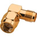 Adapter SMA-Stecker/SMA-Buchse, 50 Ω SMA-174EDG/JP