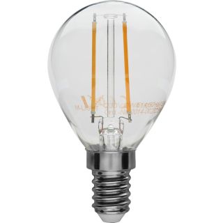 LED-Tropfen-Fadenlampe, E14, ˜ 230 V/2 W LDB2-142G/WWS