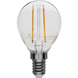 LED-Tropfen-Fadenlampe, E14, ? 230 V/2 W LDB2-142G/WWS