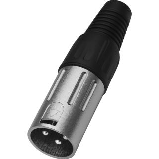 XLR-Stecker, 3-polig XLR-803/P