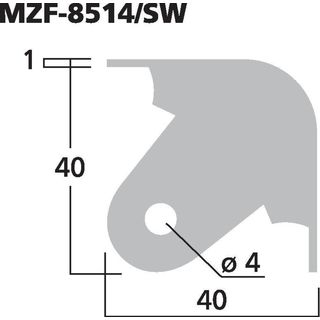 Metallecke MZF-8514/SW