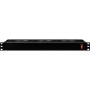 482-mm-Lüftungsmodul (19"), 1 HE, mit 3...