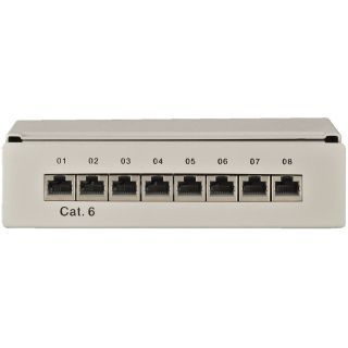 8-Port-Patchfeld/Patchpanel PATCH-8