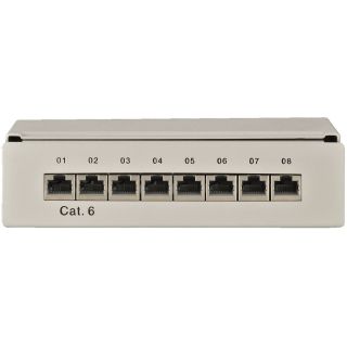 8-Port-Patchfeld/Patchpanel PATCH-8