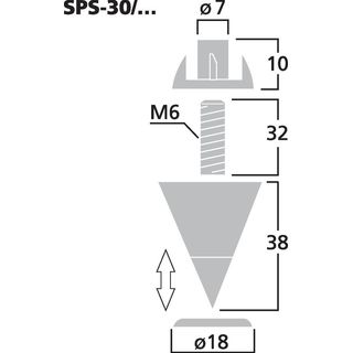 LS-Spike-Set (4er) SPS-30/SC