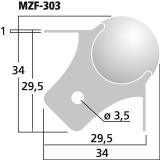 Metallecke MZF-303