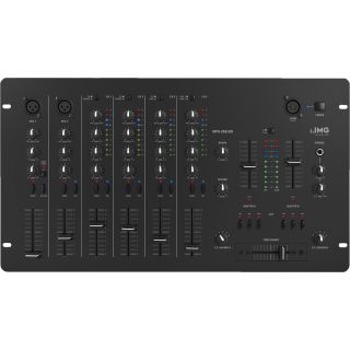 6-Kanal-Stereo-Mischpult MPX-206/SW