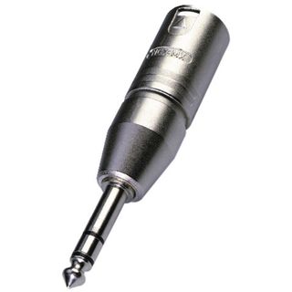 NEUTRIK-Adapter XLR-Stecker/6,3-mm-Stereo-Klinkenstecker NA-3MP