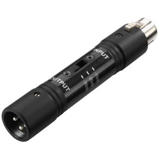 Einstellbares Dämpfungsglied für symmetrische Mikrofone MA-123