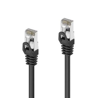 Cat.6a Patchkabel, RJ45, S/FTP, LSZH - 2.00m, schwarz