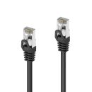 Cat.6a Patchkabel, RJ45, S/FTP, LSZH - 7.50m, schwarz