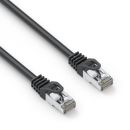 Cat.6a Patchkabel, RJ45, S/FTP, LSZH - 7.50m, schwarz