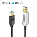 USB 3.2* USB-A / USB-B AOC Glasfaser Kabel ? 5,00m