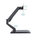 Monitorständer, VESA 100x100, schwarz