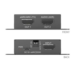 4K 18Gbps HDMI eARC Audio Konverter