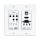 UHD HDMI/VGA AV over IP Transmitter with USB/KVM (2Gang US) - Cypress CH-U331TXWPUD