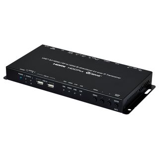 UHD+ 2x1 HDMI/DP to HDMI Bi-directional AV over IP Transceiver W/USB 2.0 HUB - Cypress AVIP-P5102TR-B1C