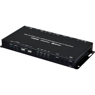 UHD+ 2x1 HDMI/DP to HDMI Bi-directional AV over IP Transceiver W/USB 2.0 HUB - Cypress AVIP-P5102TR-B1C