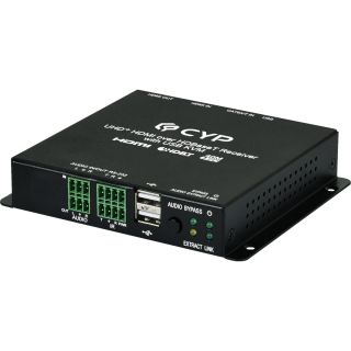 UHD+ HDMI over HDBaseT Receiver with USB KVM (4K@60 444 up to 40M) - Cypress VEX-E2501R