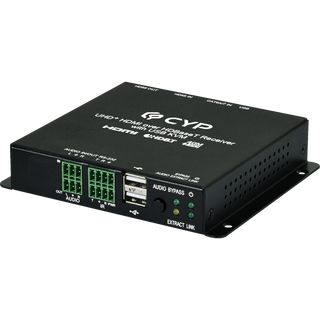 UHD+ HDMI over HDBaseT Receiver with USB KVM - Cypress VEX-E2501R