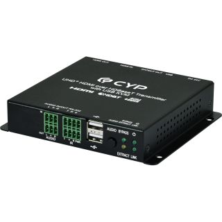 UHD+ HDMI over HDBaseT Transmitter with USB KVM (4K@60 444 up to 40M) - Cypress VEX-E2501T
