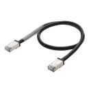 Cat.6a | RJ45 / RJ45 | 0,50m | schwarz