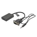 CARDINAL DVM HDMI Wandler (VGA) DVM-HDT-VAHD2, IN: Klinke...