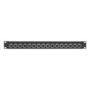 Sommer cable Audio-Steckfeld XLR , 2 HE, 12 BE, XLR 3-pol...